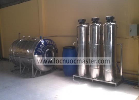 HỆ THỐNG LỌC NƯỚC SINH HOAT 3.000L/H